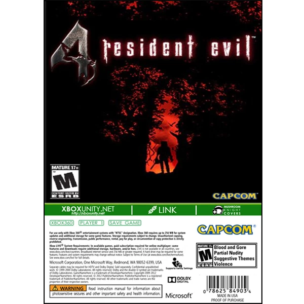 بازی Resident Evil 4 HD مخصوص Xbox 360