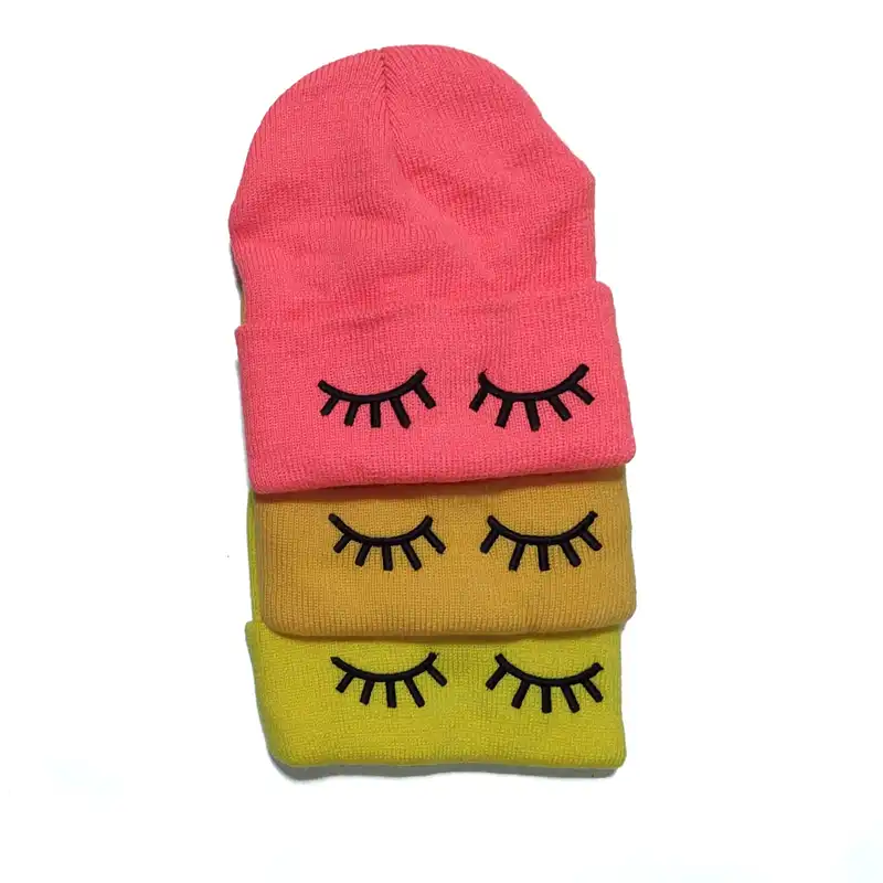 کلاه بافتنی مدل پلکی