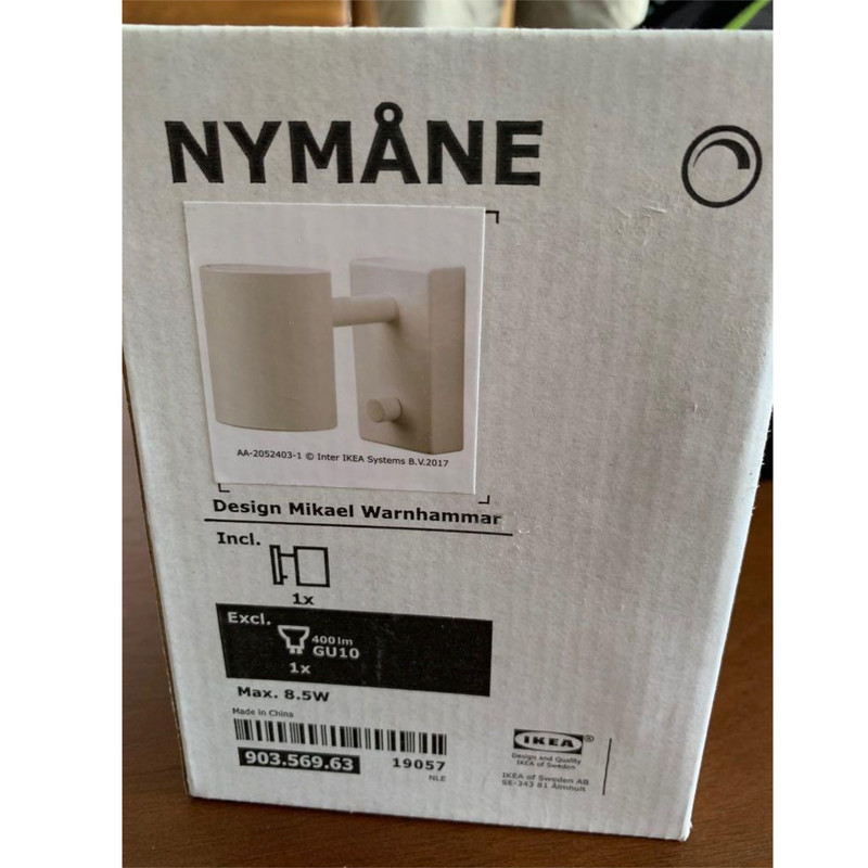 چراغ دیواری ایکیا مدل NYMANE