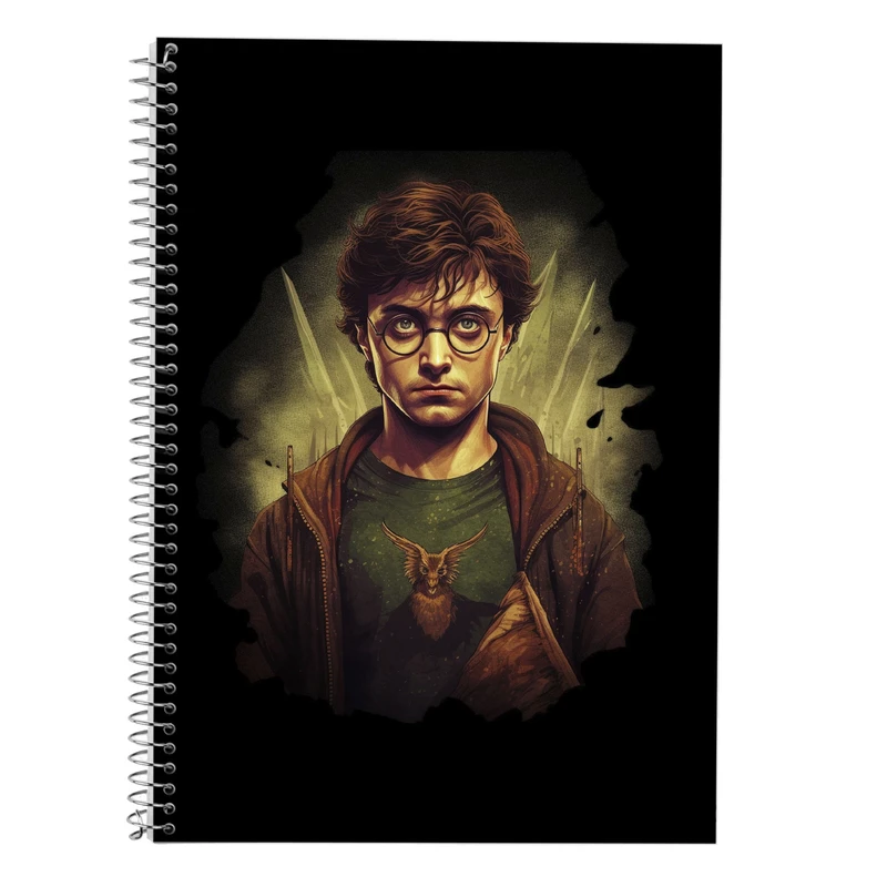 دفتر زبان 50 برگ مدوپد مدل هری پاتر کد DF10207