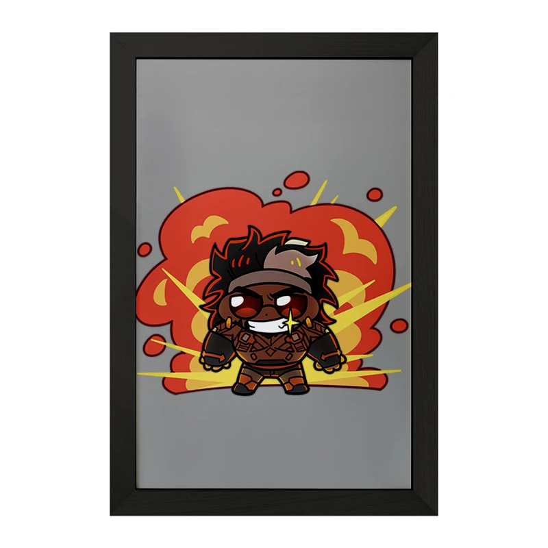 تابلو خندالو مدل بازی اورواچ Overwatch کد 31625