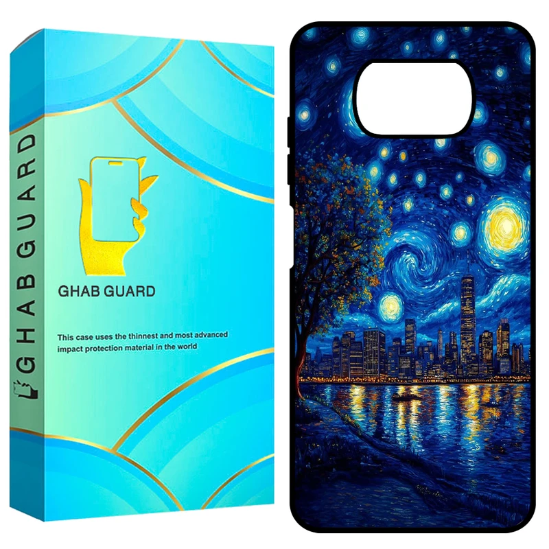 کاور قاب گارد طرح شب ونگوک مدل GCHPX3 مناسب برای گوشی موبایل شیائومی Poco X3 / X3 NFC / X3 Pro