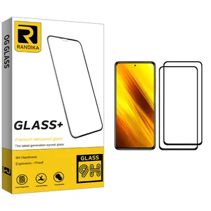 Randika Gld Screen Protector For Xiaomi Poco X3 Pro Pack Of 2