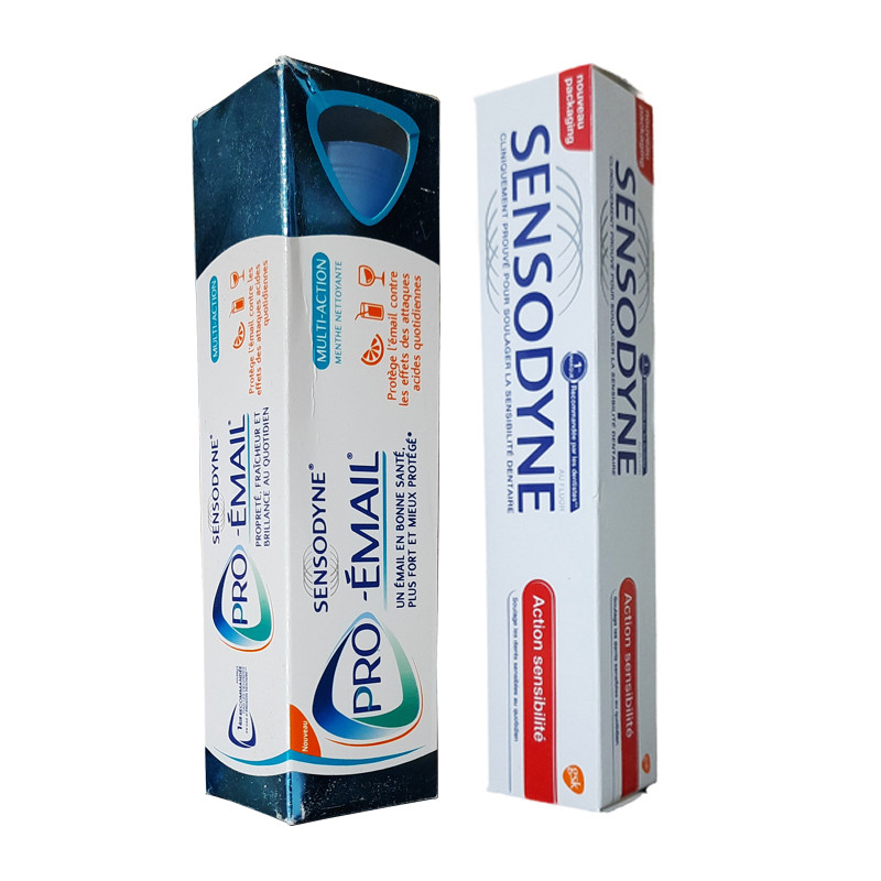 خمیر دندان سنسوداین مدل Pro Sensibilite حجم 75 میلی لیتر بسته 2 عددی