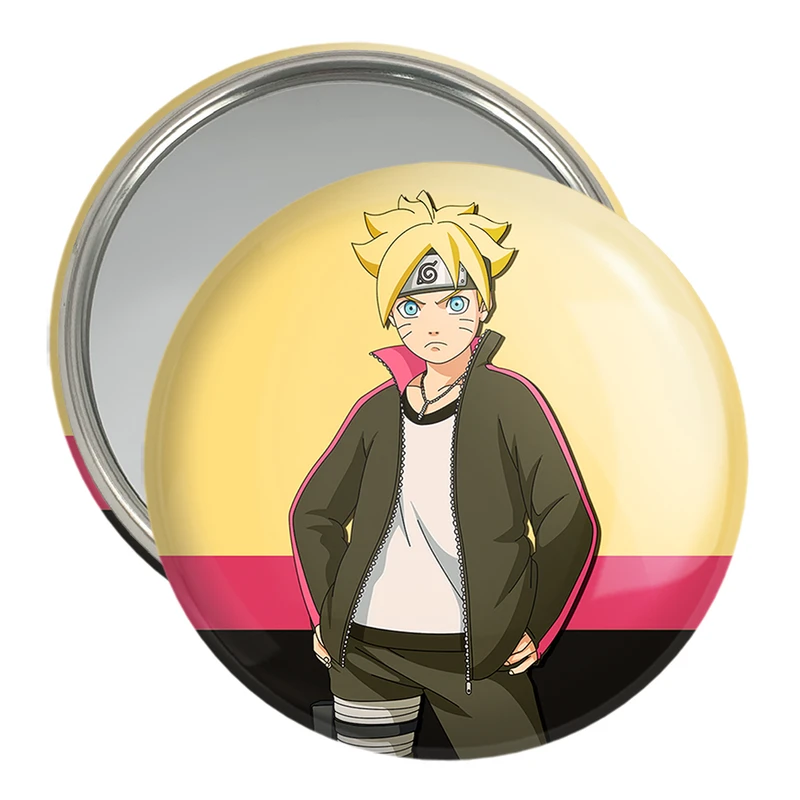 آینه جیبی خندالو مدل بوروتو اوزوماکی انیمه بوروتو Boruto  کد 15759