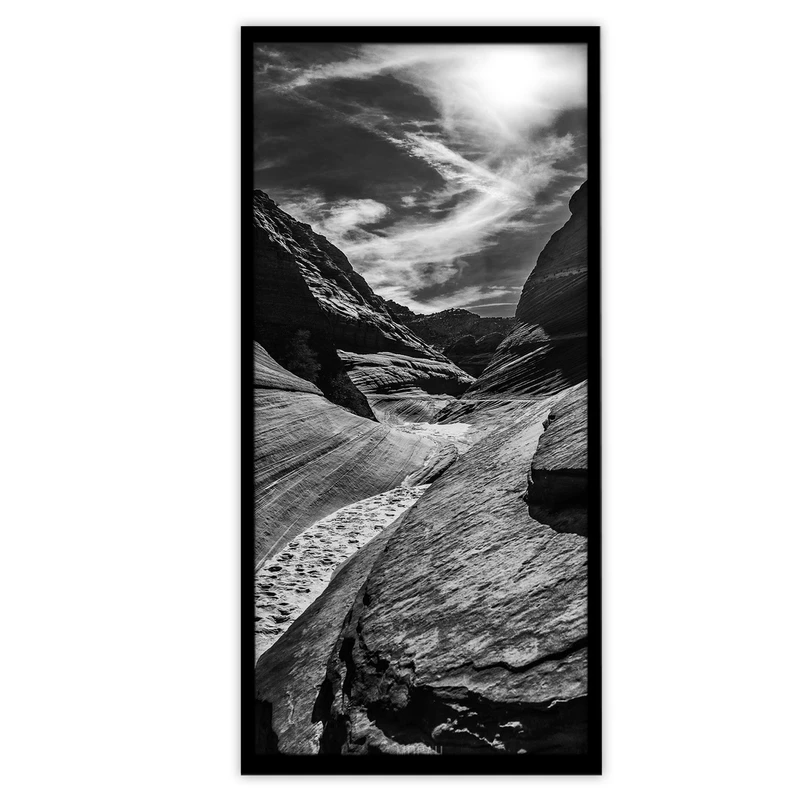 تابلو بکلیت طرح منظره کوه و دره مدل B-S3468