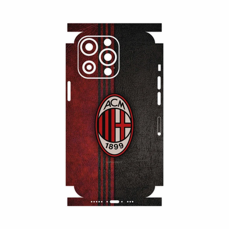 برچسب پوششی ماهوت مدل AC-Milan-FullSkin مناسب برای گوشی موبایل اپل iphone 13 Pro