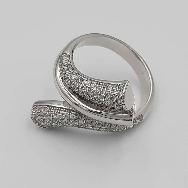 انگشتر نقره زنانه مدل جواهری 20260