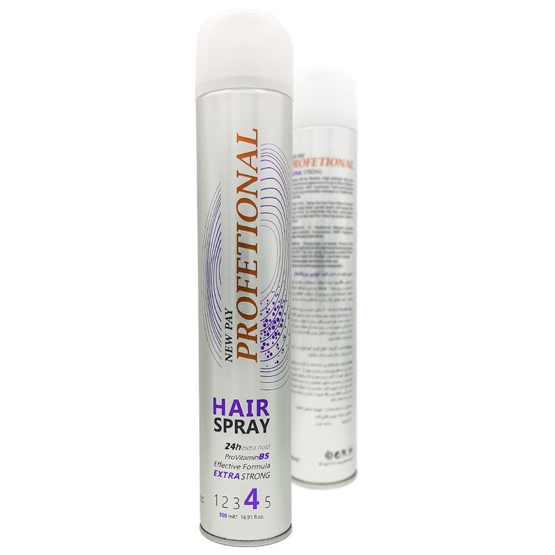 اسپری حالت دهنده مو پروفشنال مدل Extra Strong حجم 500 میلی لیتر مجموعه 3 عددی