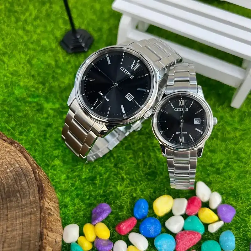 ساعت مچی عقربه ای زنانه و مردانه سیتی زن مدل BM6978-77E  EW2318-73E