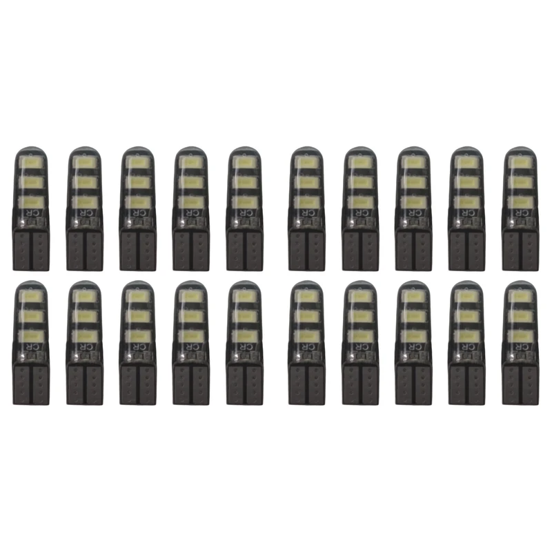 لامپ خودرو مدل SMD پایه T10 مجموعه 20 عددی