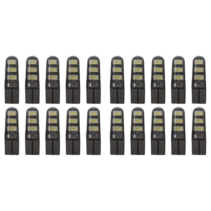 لامپ خودرو مدل SMD پایه T10 مجموعه 20 عددی