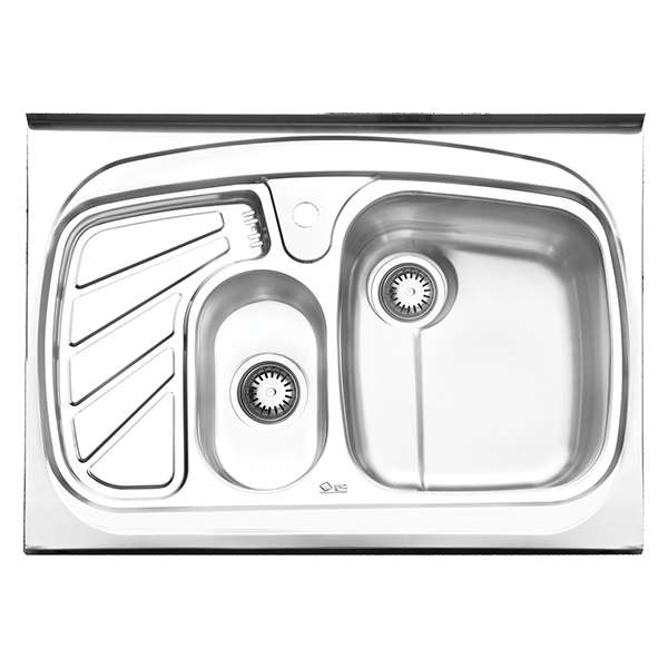 سینک ظرفشویی ایلیا استیل مدل 1018 روکار