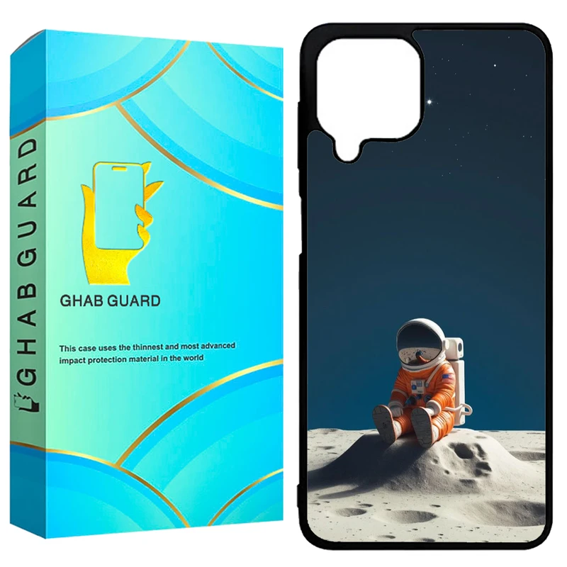 کاور قاب گارد طرح فضانورد مدل GCHPA224 مناسب برای گوشی موبایل سامسونگ Galaxy A22 4G / M22 4G / M32 4G