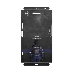 MAHOOT Police Officer-FullSkin Cover Sticker for Sony Xperia XZ1