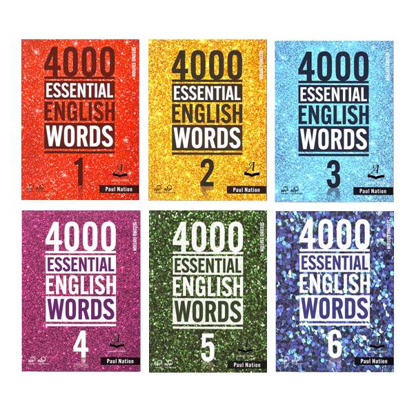 کتاب 4000 Essential English Words اثر Paul Nation انتشارات آرماندیس 6 جلدی