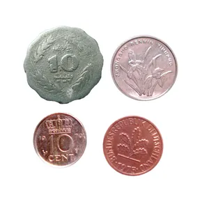 سکه تزئینی مدل AS-114 مجموعه 4 عددی