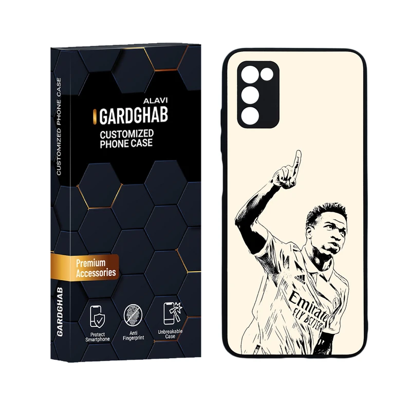 کاور گارد قاب علوی دورژله ای مدل ورزشی مناسب برای گوشی موبایل سامسونگ Galaxy A03s