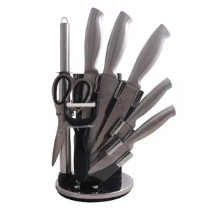 سرویس چاقو آشپزخانه 9 پارچه لالیک کد 49S