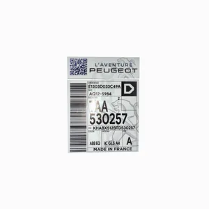 برچسب بدنه خودرو ریک آرو مدل peugeot