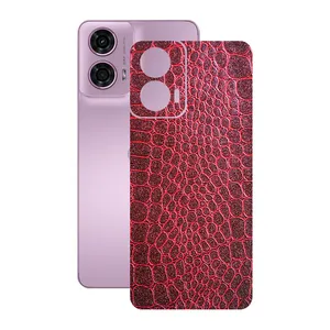 Remax cover sticker Leth model snakeskin design suitable for Motorola Moto G24 mobile phone