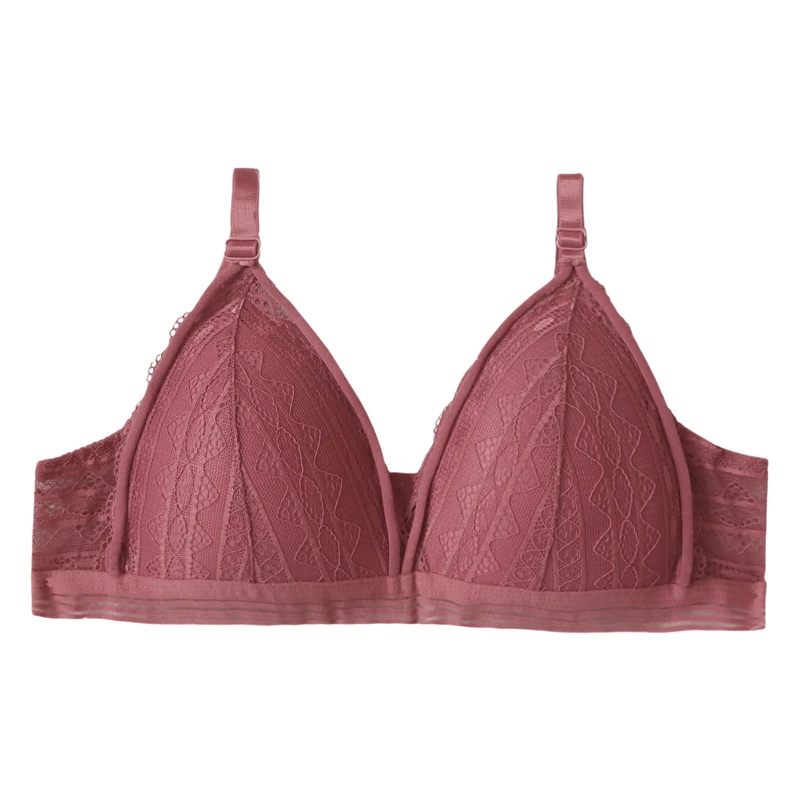 سوتین اسفنجی زنانه مدل کاپ مثلثی بدون فنر