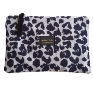 کیف کیف لوازم آرایش زنانه مدل پلنگی کد 01