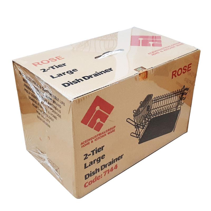 آبچکان کنار سینک آس مدل جاظرفی 2طبقه بزرگ رز کد 7144