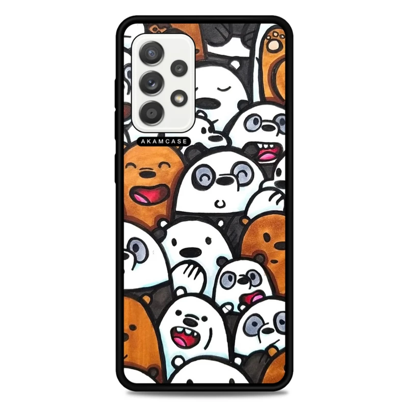 کاور آکام مدل AMC-WSGA52-PANDA-8 مناسب برای گوشی موبایل سامسونگ Galaxy A52