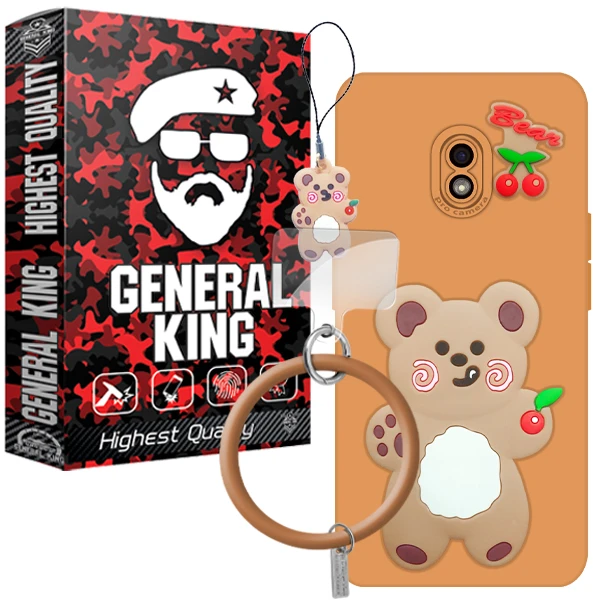 کاور ژنرال کینگ مدل RO-Gilasi-21 مناسب برای گوشی موبایل سامسونگ Galaxy J5 Pro به همراه بند آویز