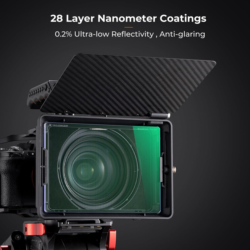 فیلتر لنز کی اند اف مدل SQUARE FILTER  Blue Streak Matte Box System Nano‑X - 4×5.65