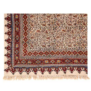 سفره قلمکار سنتی مدل 6 نفره کد 200130-3