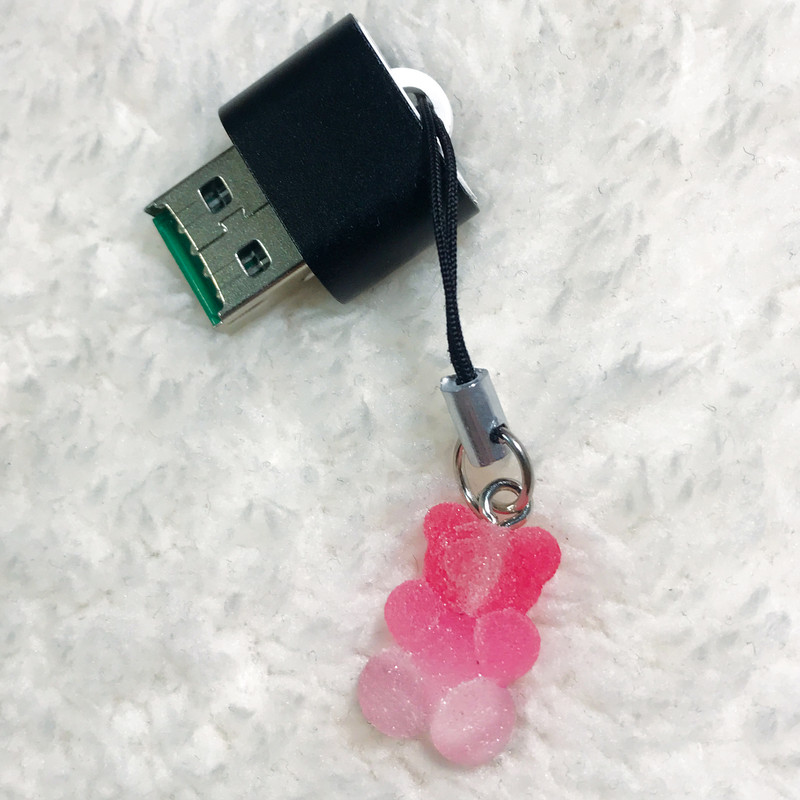 آویز موبایل مدل پاستیل خرسی شکری