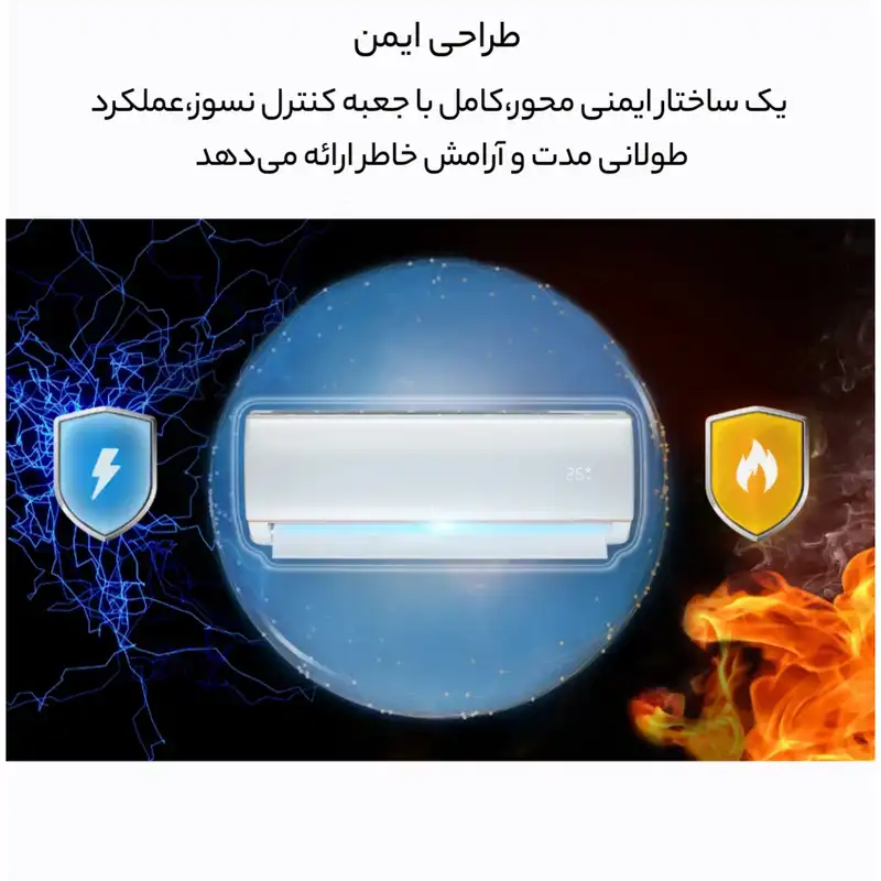 کولر گازی 24 هزار تی سی ال مدل TAC-24CHSA1/XA41