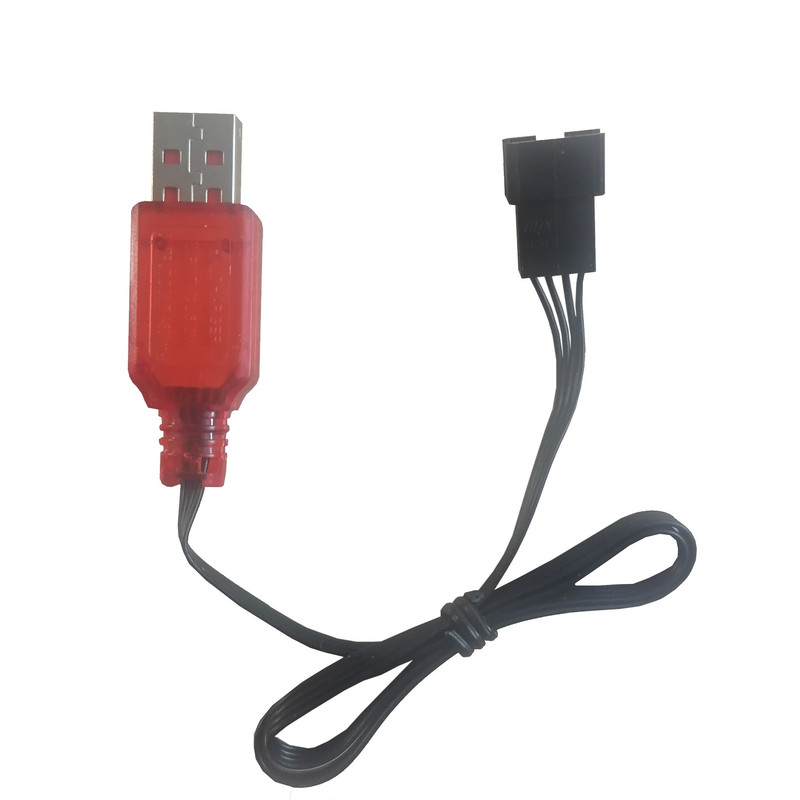 شارژر باتری ماشین کنترلی مدل RCT-3.7-SM4pin به همراه سوکت SM چهار پین