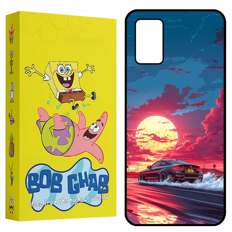 کاور باب قاب طرح ماشین مدل BCPA03S مناسب برای گوشی موبایل سامسونگ Galaxy A02s / M02s / A03s / F02s