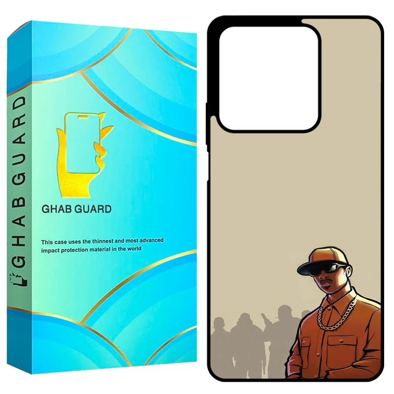 کاور قاب گارد طرح جی تی ای مدل GCHPN134 مناسب برای گوشی موبایل شیائومی Redmi Note 13 4G   