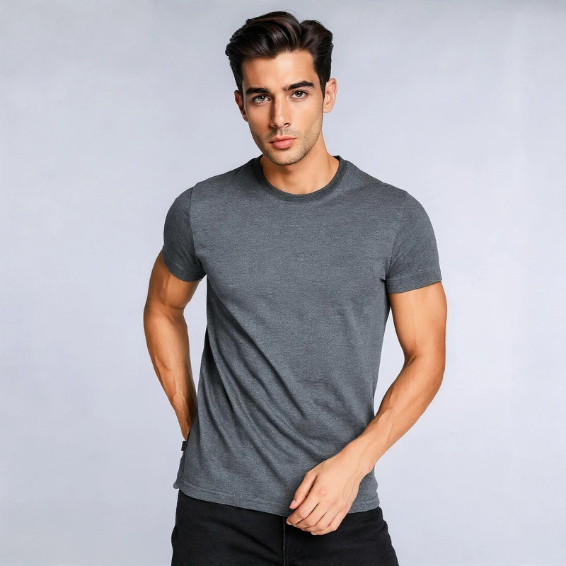 تی شرت آستین کوتاه مردانه ایزی دو مدل 0177