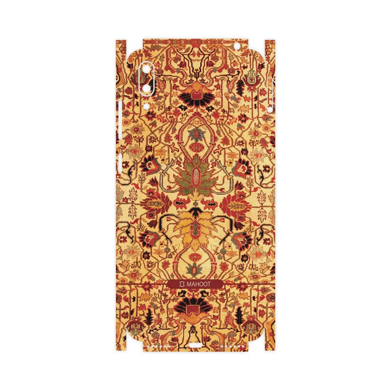 برچسب پوششی ماهوت مدل Persian-Carpet-Yellow-FullSkin مناسب برای گوشی موبایل هوآوی Y7 Pro 2019