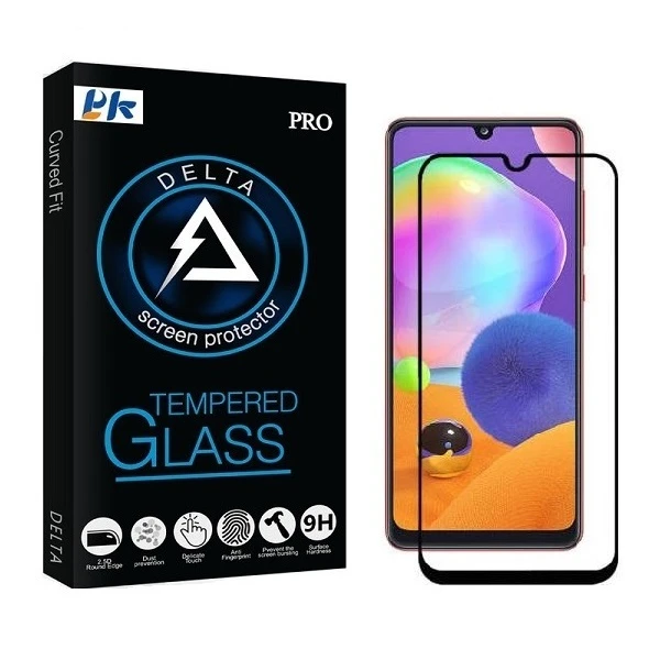 محافظ صفحه نمایش پی کی مدل FUL مناسب برای گوشی موبایل شیائومی Redmi Note 8 pro