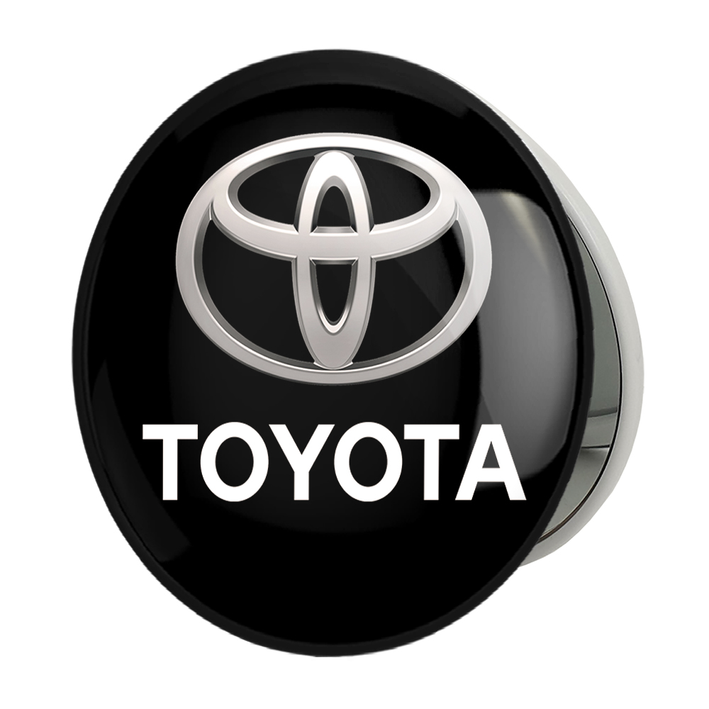 آینه جیبی خندالو طرح تویوتا Toyota مدل تاشو کد 23526