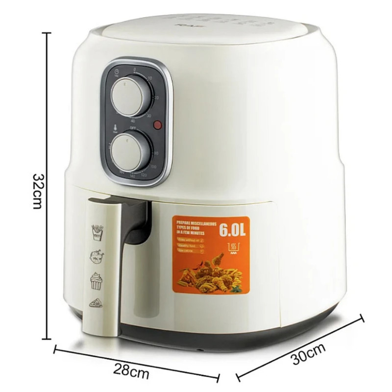 سرخ کن بدون روغن راف مدل R5361W