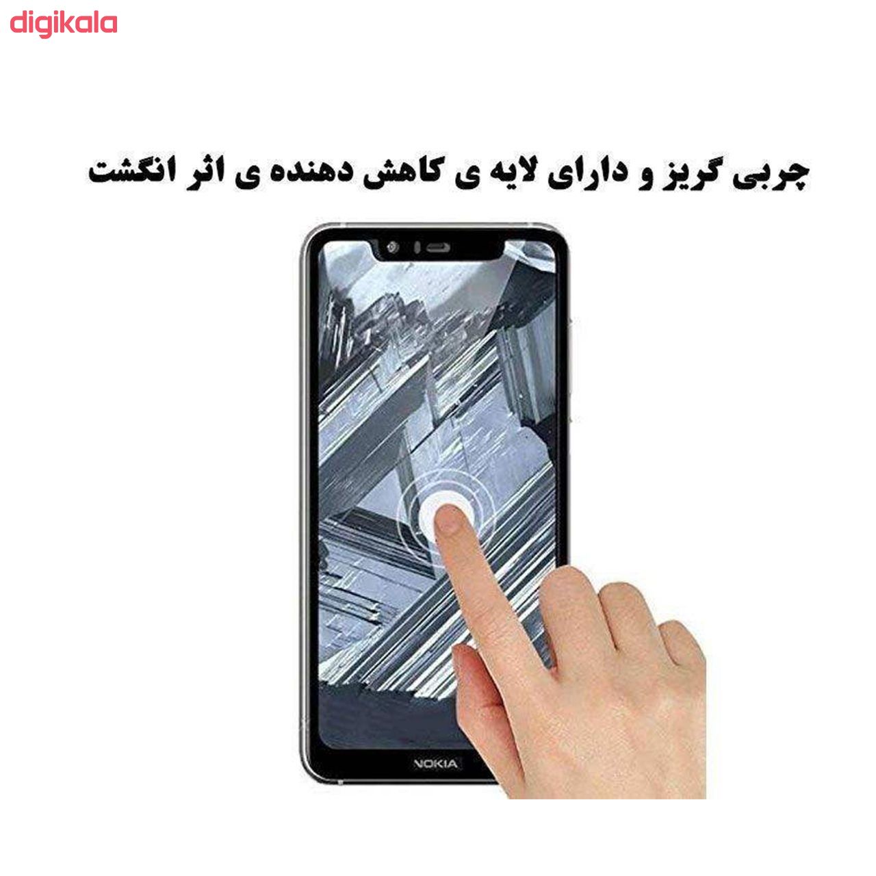 محافظ صفحه نمایش دایان مدل DAY_1 مناسب برای گوشی موبایل نوکیا 5.1 Plus main 1 3