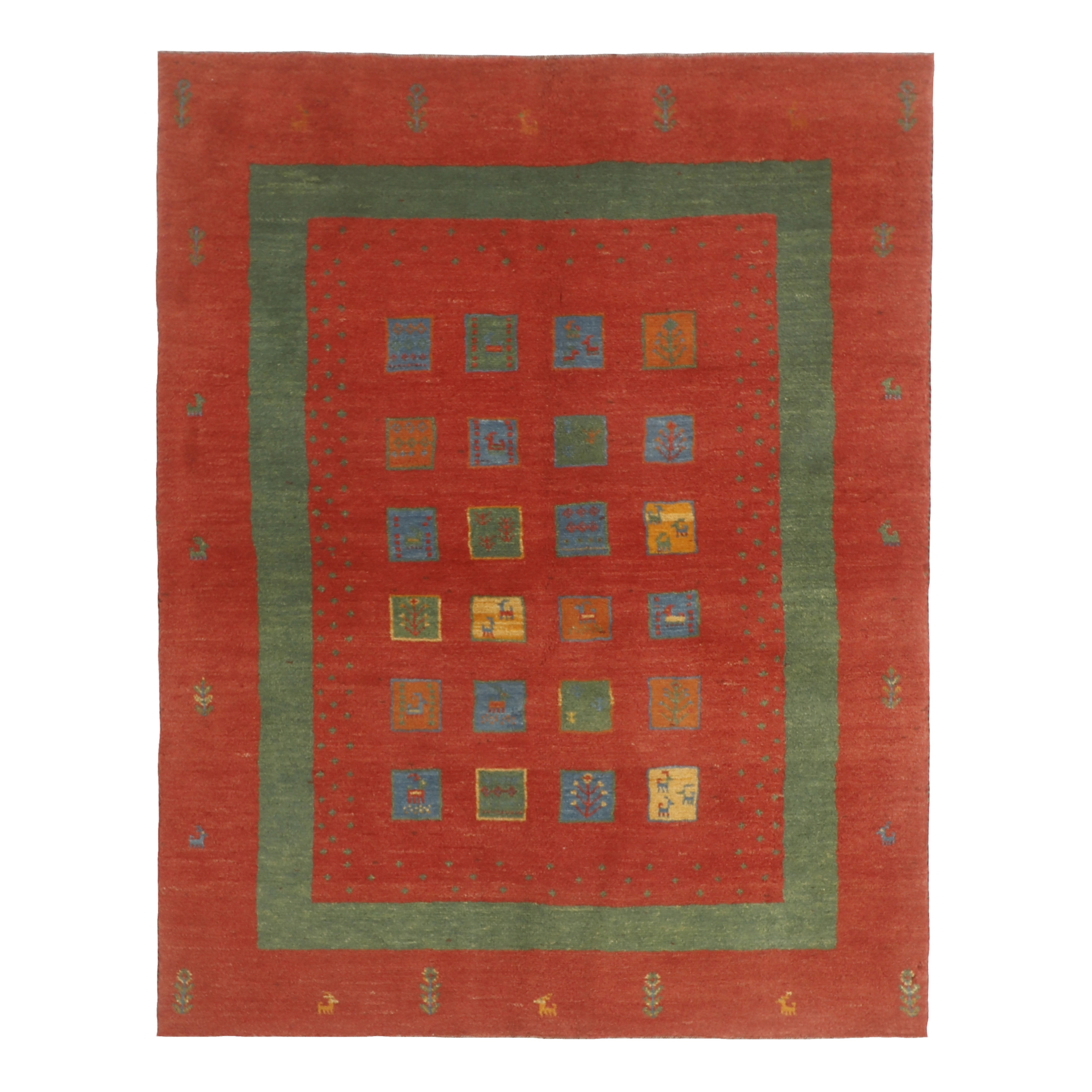 گبه دستبافت سه متری طرح شیراز قشقایی کد 550204