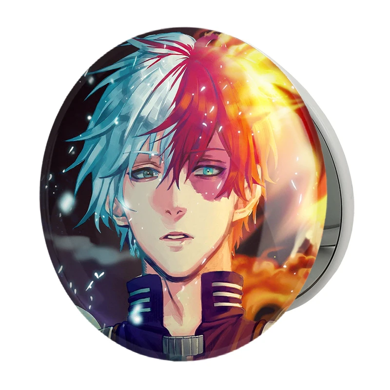 آینه جیبی خندالو طرح شوتو انیمه آکادمی قهرمان من مدل تاشو کد 16137 