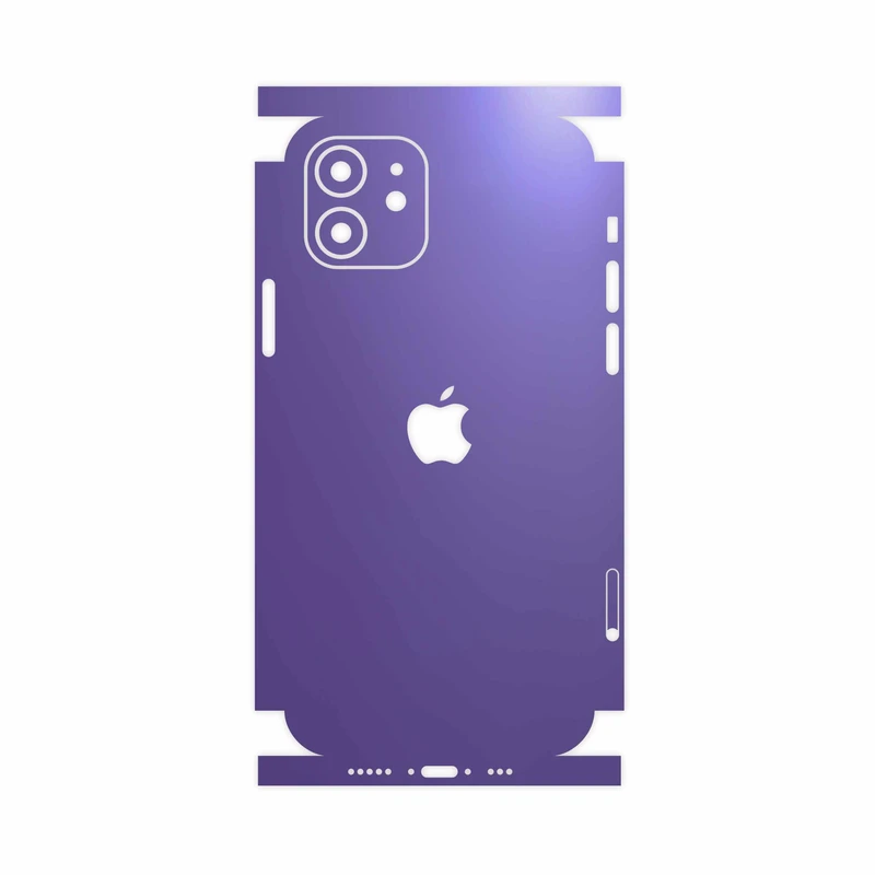 برچسب پوششی ماهوت مدل Matte-BlueBerry-FullSkin مناسب برای گوشی موبایل اپل iPhone 12