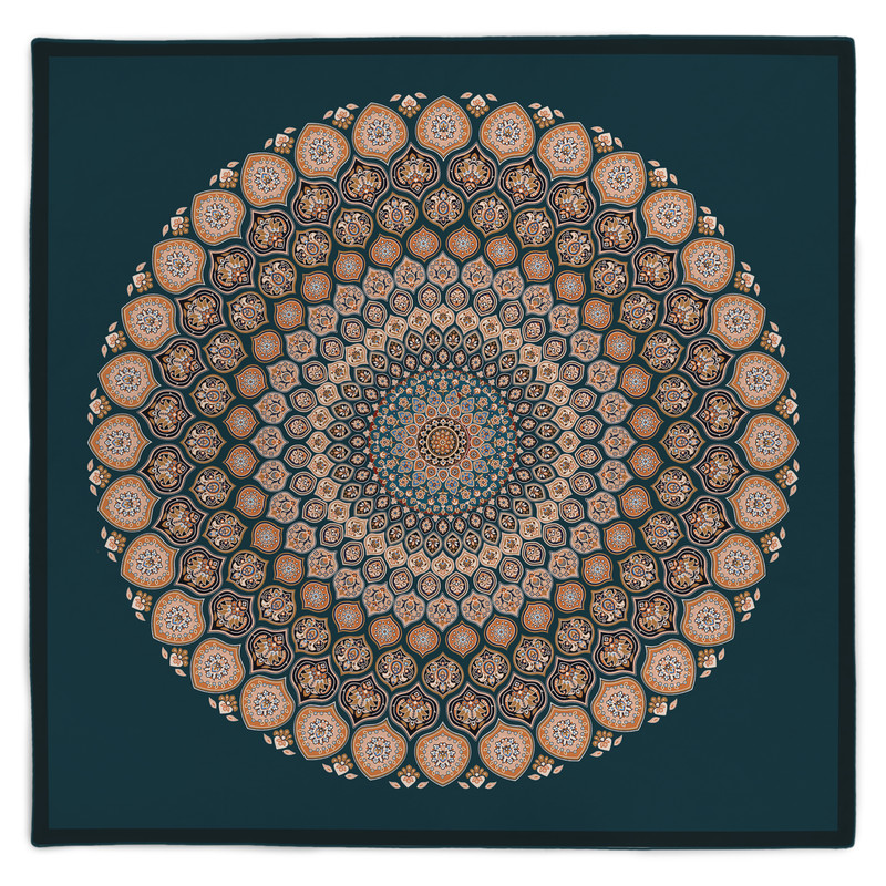 رومیزی طرح سنتی کد 140093