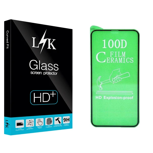 محافظ صفحه نمایش سرامیکی ال کی مدل +HD مناسب برای گوشی موبایل سامسونگ Galaxy A51