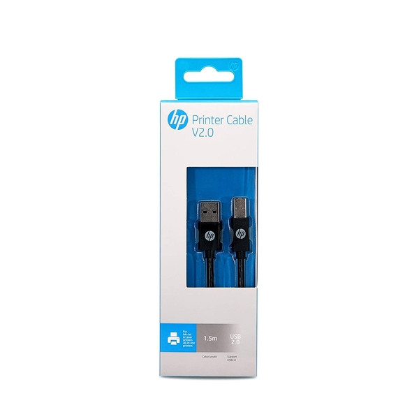 کابل رابط پرینتر USB 2.0 اچ پی مدل V2.0 طول 1.5 متر