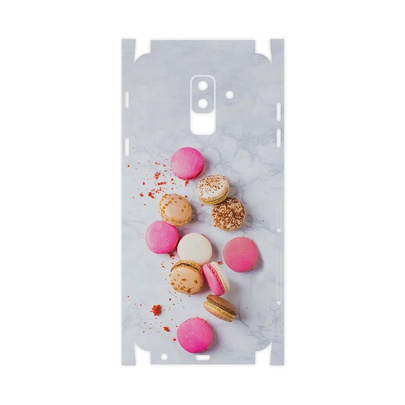 برچسب پوششی ماهوت مدل Macaron cookie-FullSkin مناسب برای گوشی موبایل سامسونگ Galaxy A6 Plus 2018